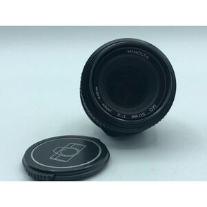 Minolta MD 50mm f/2 Manual Focus Prime Lens